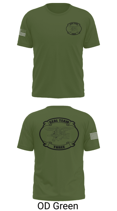 SEAL team 3 31272600 Old School Cotton Feel Shirt - 48