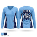 GS Baseball Women's Long Sleeve V-neck Shirt - 1
