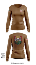 175th MRBC 2368764 Women's Long Sleeve V-neck Shirt - 1