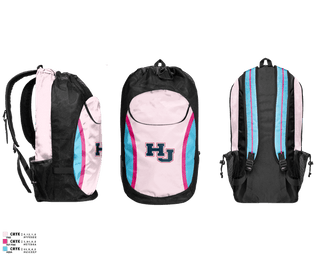 Gear Bag, Hardin Jefferson Lady Hawks, Women's Volleyball, Teamtime, Team time, sublimation, custom sports apparel, team uniforms, spirit wear, spiritwear, sports uniforms, custom shirts, team store, custom team store, fundraiser sports, apparel fundraiser