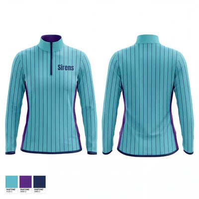 Sirens 80920556 Quarter Zip Jacket - 1