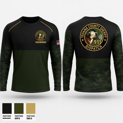 TCSO DISPATCH 56135562 Long Sleeve Performance Shirt 1