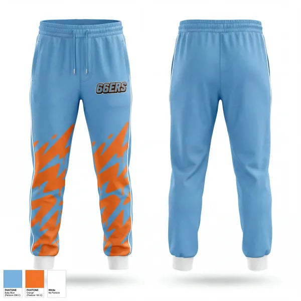 Sweatpants, 66ers, Baseball, Teamtime, Team time, sublimation, custom sports apparel, team uniforms, spirit wear, spiritwear, sports uniforms, custom shirts, team store, custom team store, fundraiser sports, apparel fundraiser