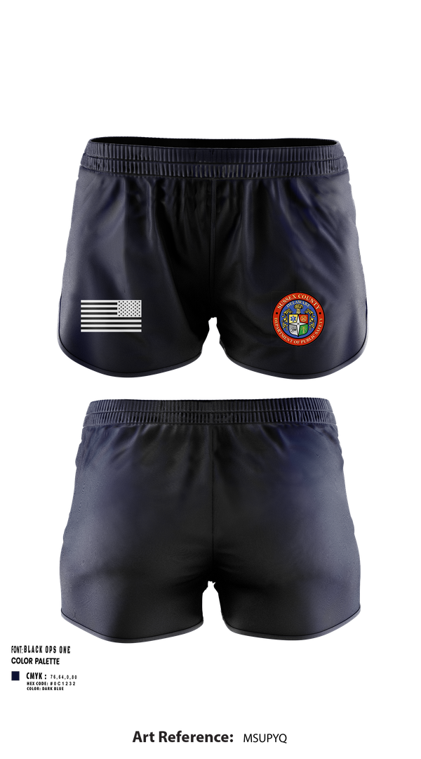 Ranger Panties, Sussex County Paramedics, , Teamtime, Team time, sublimation, custom sports apparel, team uniforms, spirit wear, spiritwear, sports uniforms, custom shirts, team store, custom team store, fundraiser sports, apparel fundraiser