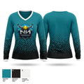 Nemesis Fastpitch Women's Long Sleeve V-neck Shirt - 1