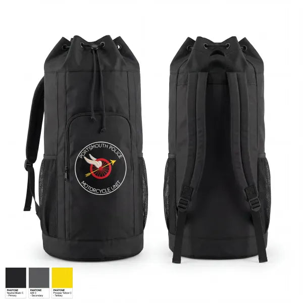 Gear Bag, Portsmouth PD, Police, Teamtime, Team time, sublimation, custom sports apparel, team uniforms, spirit wear, spiritwear, sports uniforms, custom shirts, team store, custom team store, fundraiser sports, apparel fundraiser