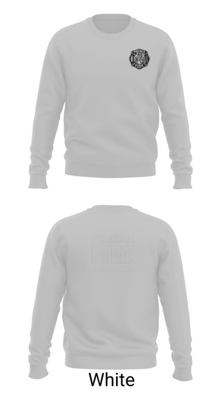 Crew Neck Sweatshirt, Preble Fire and Rescue, Fire Department, Teamtime, Team time, sublimation, custom sports apparel, team uniforms, spirit wear, spiritwear, sports uniforms, custom shirts, team store, custom team store, fundraiser sports, apparel fundraiser