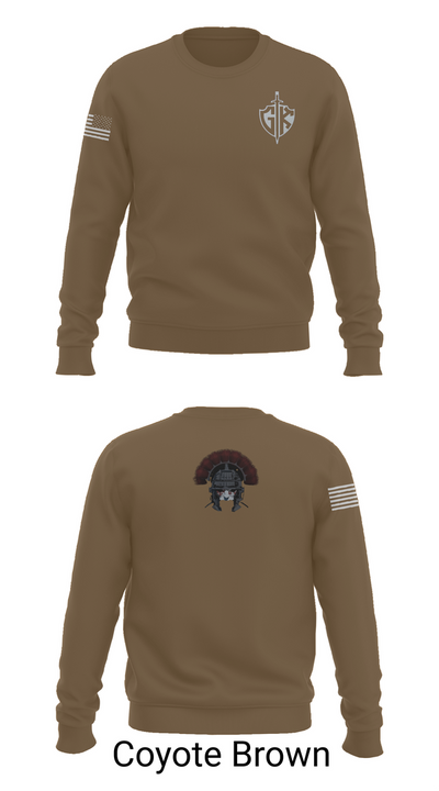 HQ PLT, A CO, USDB BN (CORR) 15623117 Crew Neck Sweatshirt - 5