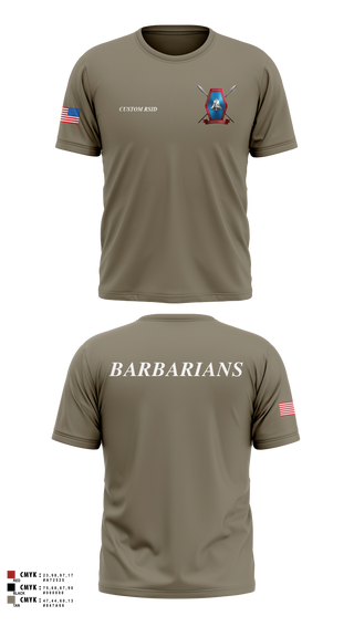 Old School Cotton Shirt, Libertyville Army Recruiting Company, Army, Teamtime, Team time, sublimation, custom sports apparel, team uniforms, spirit wear, spiritwear, sports uniforms, custom shirts, team store, custom team store, fundraiser sports, apparel fundraiser