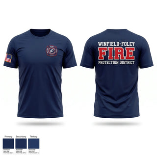 Short Sleeve Performance Shirt, Winfield foley fire protection district, Fire Department, Teamtime, Team time, sublimation, custom sports apparel, team uniforms, spirit wear, spiritwear, sports uniforms, custom shirts, team store, custom team store, fundraiser sports, apparel fundraiser