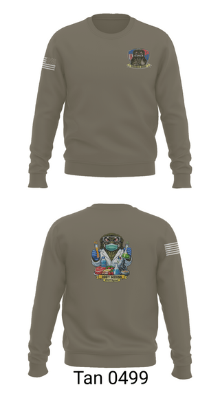 Crew Neck Sweatshirt, 106th MDVSS, Army, Teamtime, Team time, sublimation, custom sports apparel, team uniforms, spirit wear, spiritwear, sports uniforms, custom shirts, team store, custom team store, fundraiser sports, apparel fundraiser