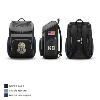 Gear Bag, Tampa General Hospital Public Safety, Police, Teamtime, Team time, sublimation, custom sports apparel, team uniforms, spirit wear, spiritwear, sports uniforms, custom shirts, team store, custom team store, fundraiser sports, apparel fundraiser