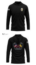 Portales Police Department 48536182 Long Sleeve hooded sunshirt - 3