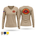 Kern County Sheriff Women's Long Sleeve V-neck Shirt - 1