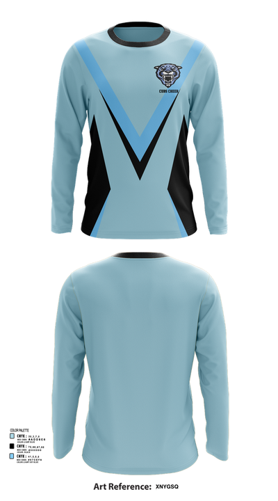 Cubs 30467708 Long Sleeve Performance Shirt 1
