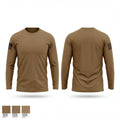 257th Military Police Company 53146703 Long Sleeve Performance Shirt - 1