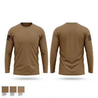 Long Sleeve Performance Shirt, 257th Military Police Company, National Guard, Teamtime, Team time, sublimation, custom sports apparel, team uniforms, spirit wear, spiritwear, sports uniforms, custom shirts, team store, custom team store, fundraiser sports, apparel fundraiser