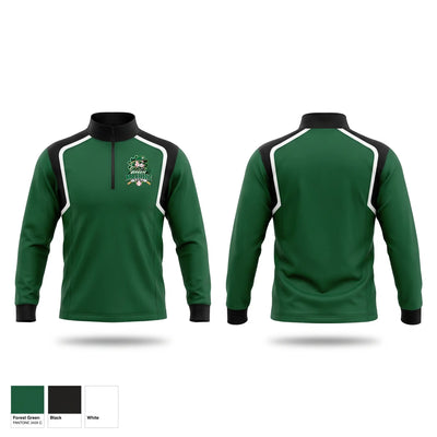 Green Machine Quarter Zip Jacket - 1