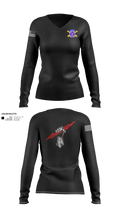 10mtn FIST 76072588 Women's Long Sleeve V-neck Shirt - 150