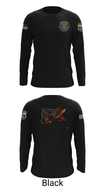 Philadelphia Police 64135919 Long Sleeve Performance Shirt 25