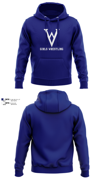 Winfield Youth Wrestling Club 41902136 Hoodie - 6