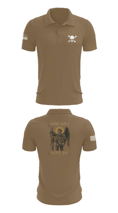 Charlie Co. 45847534 Short Sleeve Performance Polo - 7