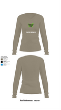 704th Chem Co 57484500 Women's Long Sleeve V-neck Shirt - 62