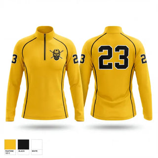 Quarter Zip Jacket, Los VIEJOS, Baseball, Teamtime, Team time, sublimation, custom sports apparel, team uniforms, spirit wear, spiritwear, sports uniforms, custom shirts, team store, custom team store, fundraiser sports, apparel fundraiser