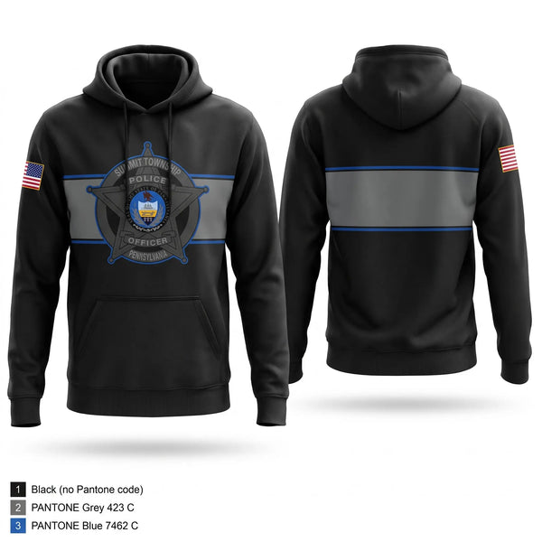 Hoodie, SUMMIT TOWNSHIP POLICE DEPARTMENT, Police, Teamtime, Team time, sublimation, custom sports apparel, team uniforms, spirit wear, spiritwear, sports uniforms, custom shirts, team store, custom team store, fundraiser sports, apparel fundraiser
