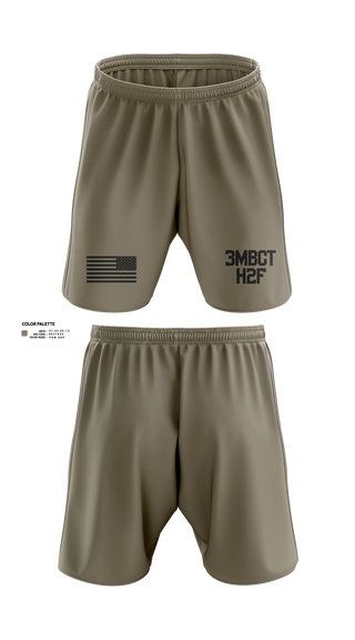 Athletic Shorts With Pockets, 3BCT H2F, Army, Teamtime, Team time, sublimation, custom sports apparel, team uniforms, spirit wear, spiritwear, sports uniforms, custom shirts, team store, custom team store, fundraiser sports, apparel fundraiser