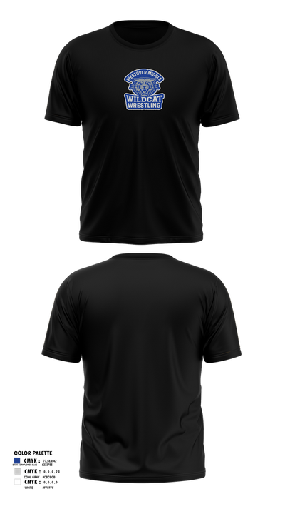 Westover Middle Wrestling 20683459 Short Sleeve Performance Shirt - 6