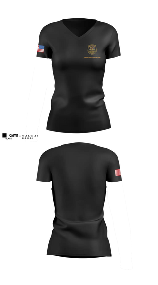Womens Short Sleeve Vneck Shirt, Maryland Transportation Authority Police CIU, Police, Teamtime, Team time, sublimation, custom sports apparel, team uniforms, spirit wear, spiritwear, sports uniforms, custom shirts, team store, custom team store, fundraiser sports, apparel fundraiser