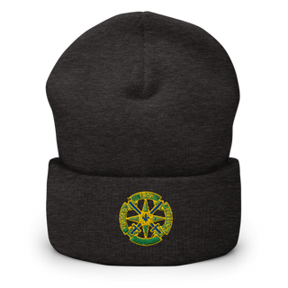 185th MP BN 3463461 Cuffed Beanie | Yupoong 1501KC
