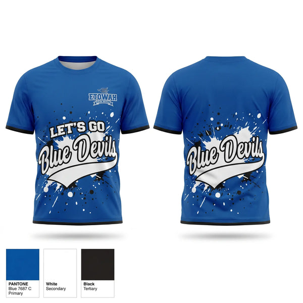 Short Sleeve Performance Shirt, Etowah, Spirit Store, Teamtime, Team time, sublimation, custom sports apparel, team uniforms, spirit wear, spiritwear, sports uniforms, custom shirts, team store, custom team store, fundraiser sports, apparel fundraiser