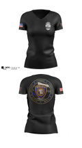 Georgetown Police Department Women's Short Sleeve V-neck Shirt - 100