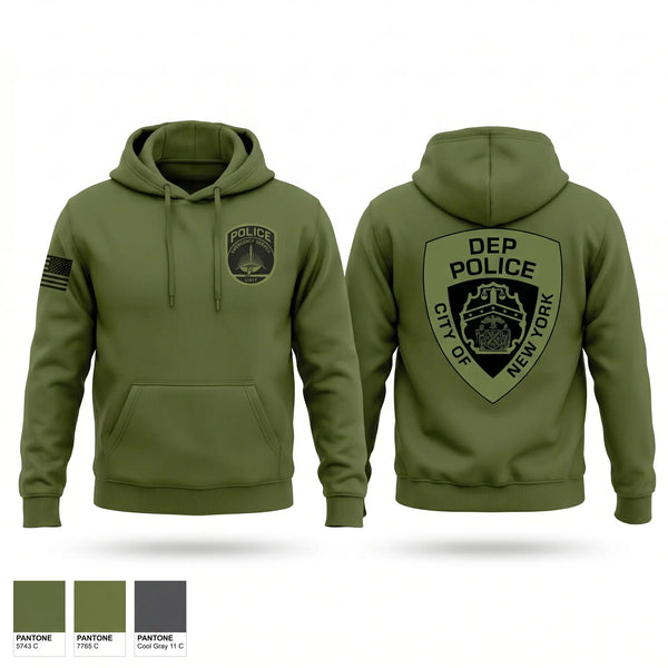 Hoodie, NYC DEP Police ESU, Police, Teamtime, Team time, sublimation, custom sports apparel, team uniforms, spirit wear, spiritwear, sports uniforms, custom shirts, team store, custom team store, fundraiser sports, apparel fundraiser