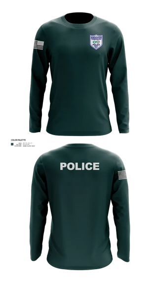 Long Sleeve Performance Shirt, Andover Township Police Department, , Teamtime, Team time, sublimation, custom sports apparel, team uniforms, spirit wear, spiritwear, sports uniforms, custom shirts, team store, custom team store, fundraiser sports, apparel fundraiser