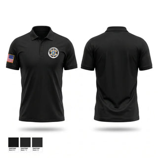 Short Sleeve Performance Polo, Marathon County Sheriff, Police, Teamtime, Team time, sublimation, custom sports apparel, team uniforms, spirit wear, spiritwear, sports uniforms, custom shirts, team store, custom team store, fundraiser sports, apparel fundraiser
