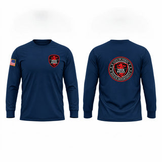 Long Sleeve Performance Shirt, Pekin PD, Police, Teamtime, Team time, sublimation, custom sports apparel, team uniforms, spirit wear, spiritwear, sports uniforms, custom shirts, team store, custom team store, fundraiser sports, apparel fundraiser