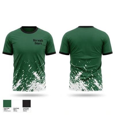Norwalk Bears Short Sleeve Performance Shirt - 1