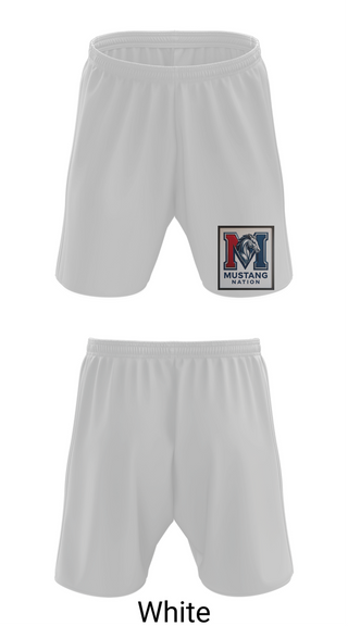 Athletic Shorts With Pockets, Mull Mustangs, Men's Basketball, Teamtime, Team time, sublimation, custom sports apparel, team uniforms, spirit wear, spiritwear, sports uniforms, custom shirts, team store, custom team store, fundraiser sports, apparel fundraiser