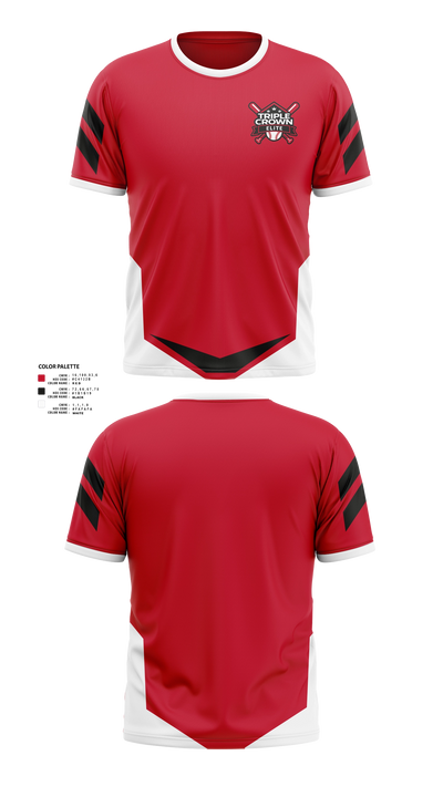 Triple Crown Elite Short Sleeve Performance Shirt - 21