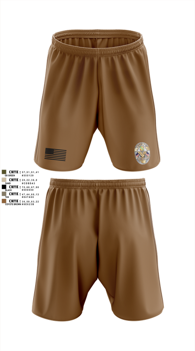 Miami Police Department 44557573 Athletic Shorts With Pockets - 7