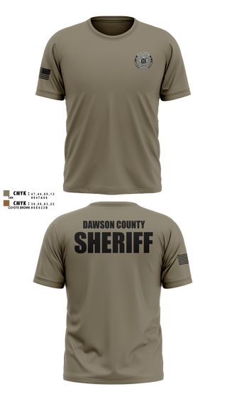 Short Sleeve Performance Shirt, Dawson County Sheriff’s Office, Police, Teamtime, Team time, sublimation, custom sports apparel, team uniforms, spirit wear, spiritwear, sports uniforms, custom shirts, team store, custom team store, fundraiser sports, apparel fundraiser