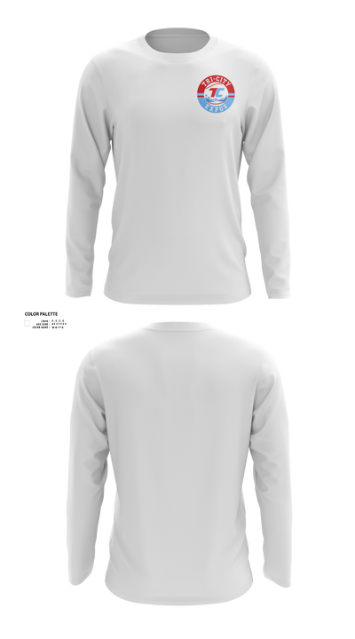 Tri-City Expos 35265208 Long Sleeve Performance Shirt - 121