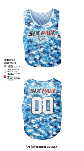 Mens Lacrosse Pinnie, Six Pack, Men's Lacrosse, Teamtime, Team time, sublimation, custom sports apparel, team uniforms, spirit wear, spiritwear, sports uniforms, custom shirts, team store, custom team store, fundraiser sports, apparel fundraiser