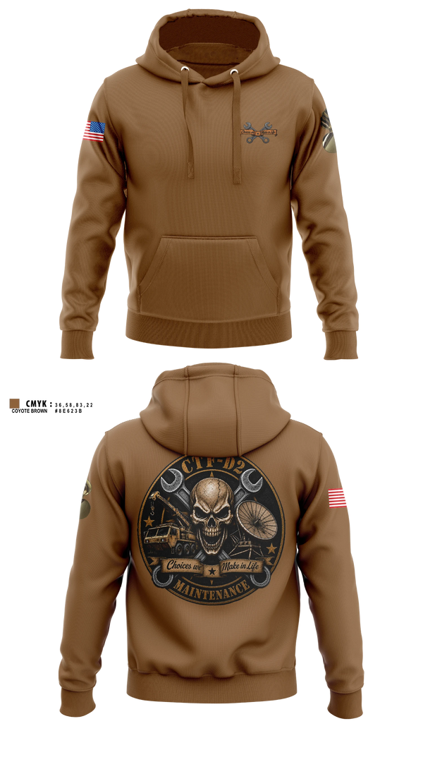 Hoodie, CTF D-2, Army, Teamtime, Team time, sublimation, custom sports apparel, team uniforms, spirit wear, spiritwear, sports uniforms, custom shirts, team store, custom team store, fundraiser sports, apparel fundraiser