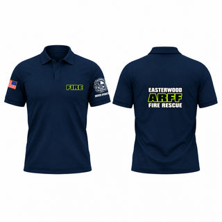 Short Sleeve Performance Polo, Easterwood Fire Rescue ( Protec Fire Services), Fire Department, Teamtime, Team time, sublimation, custom sports apparel, team uniforms, spirit wear, spiritwear, sports uniforms, custom shirts, team store, custom team store, fundraiser sports, apparel fundraiser