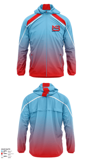 Windbreaker, Mikey Baseball, Baseball, Teamtime, Team time, sublimation, custom sports apparel, team uniforms, spirit wear, spiritwear, sports uniforms, custom shirts, team store, custom team store, fundraiser sports, apparel fundraiser