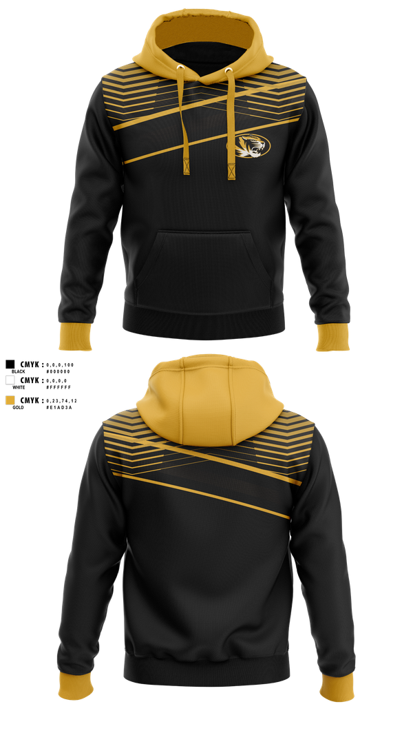 Hoodie, Mizzou Golf, Golf, Teamtime, Team time, sublimation, custom sports apparel, team uniforms, spirit wear, spiritwear, sports uniforms, custom shirts, team store, custom team store, fundraiser sports, apparel fundraiser